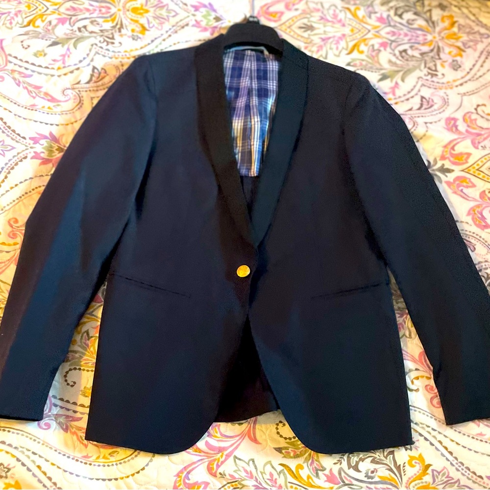 GANT RUGGER Shawl Blazer size 46 in Navy